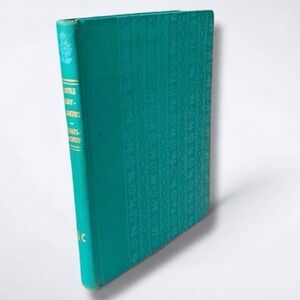 Teal Vintage Book Farmhouse Rustic Decor Accent Artwork 1949 Little Haymakers